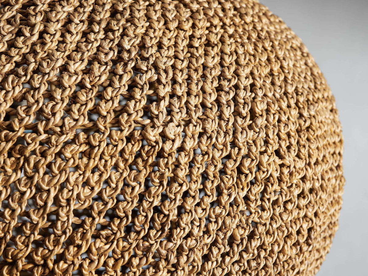 Canela Woven Frame Pendant Light