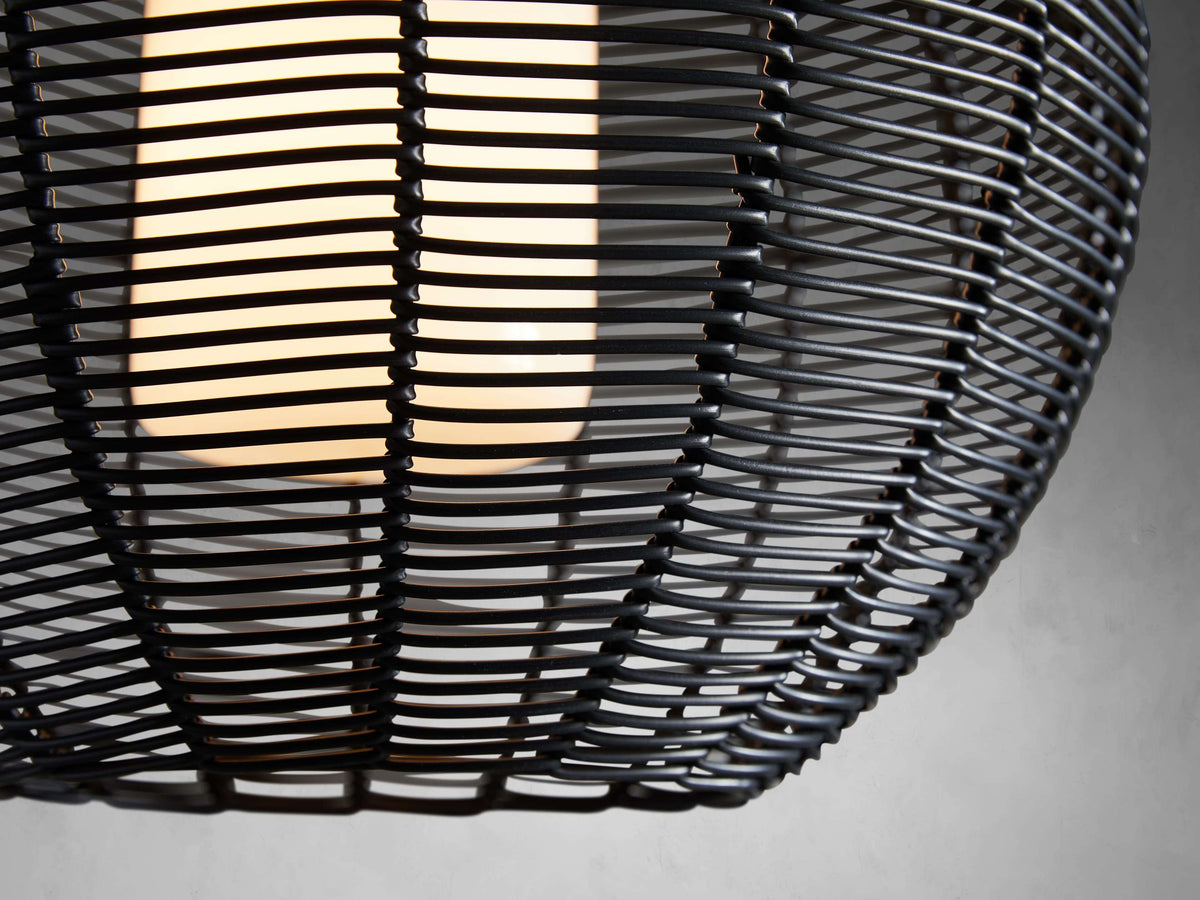 Cohen Woven Globe Pendant Light