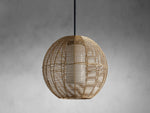 Cohen Woven Globe Pendant Light