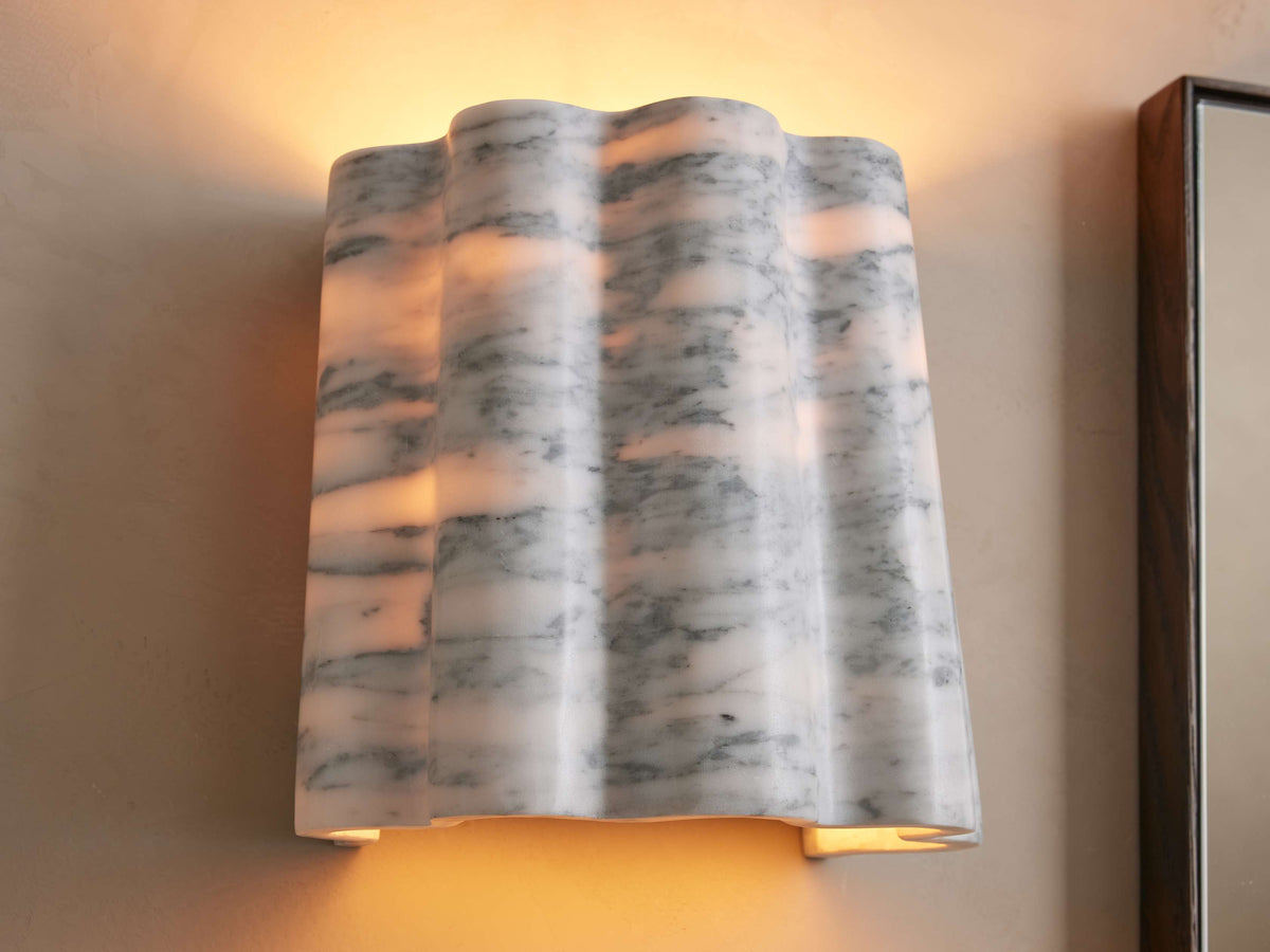 Faine Marble Trace Wall Sconce