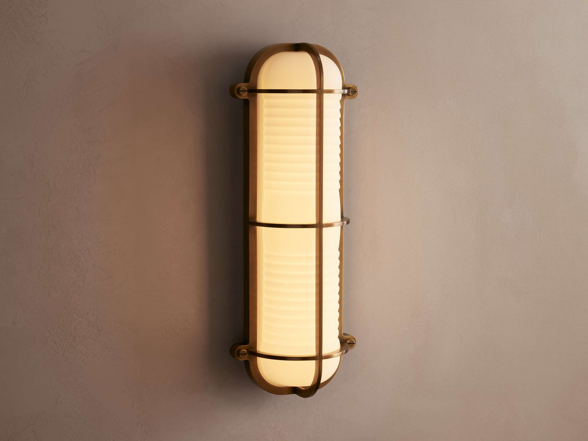 Solomon Harbor Cage Wall Sconce