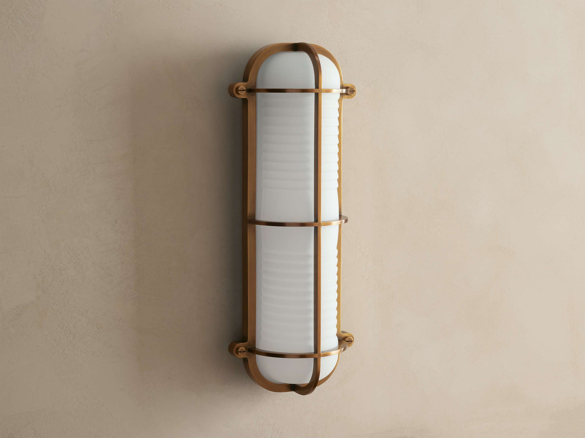 Solomon Harbor Cage Wall Sconce