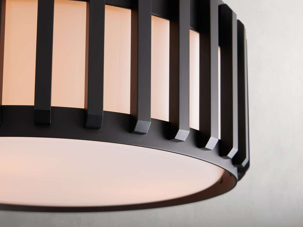 Gabbia Clean Diffused Flush Mount