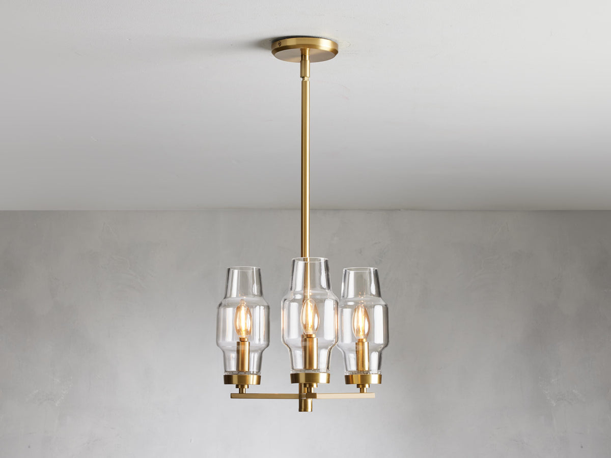 Lucens Modern Semi Pendant Light