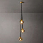 Bubble Ripple Sphere Cascade Pendant Light