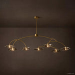 Lily Organic Form Round Chandelier 72"