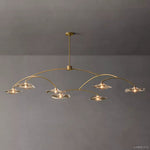 Lily Organic Form Round Chandelier 84"