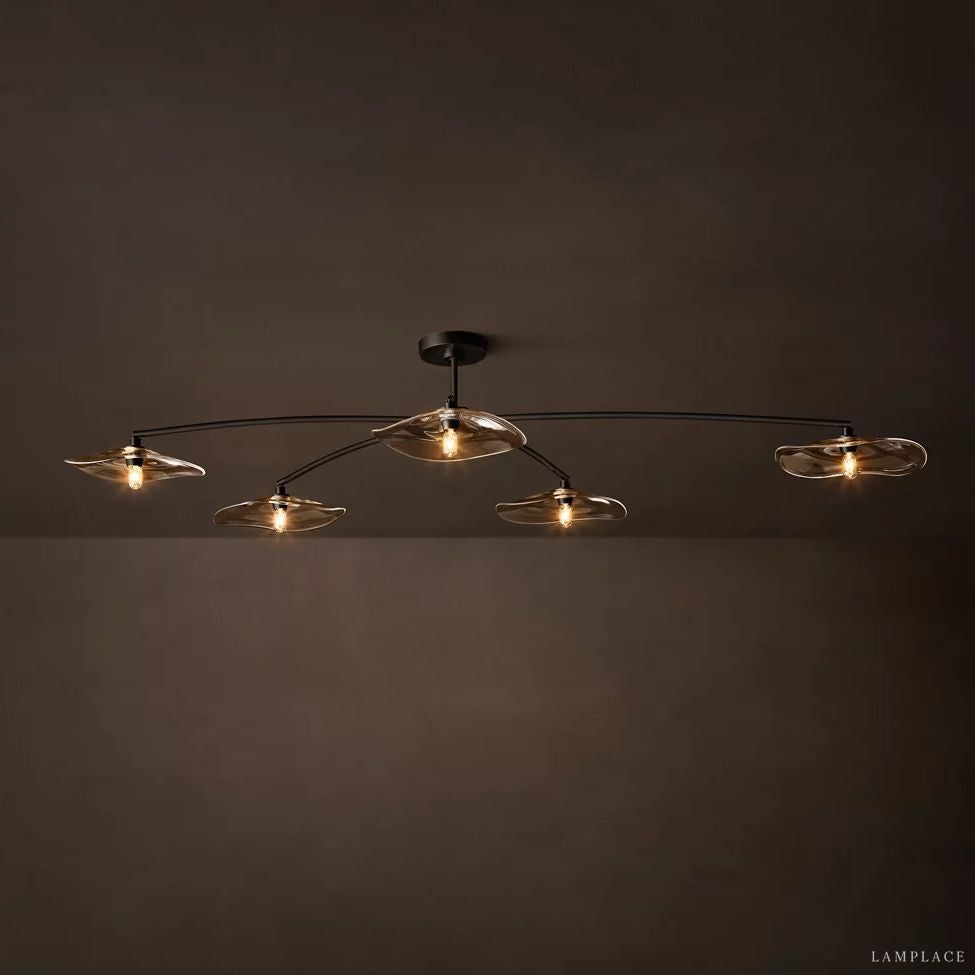 Lily Organic Form Flush Mount