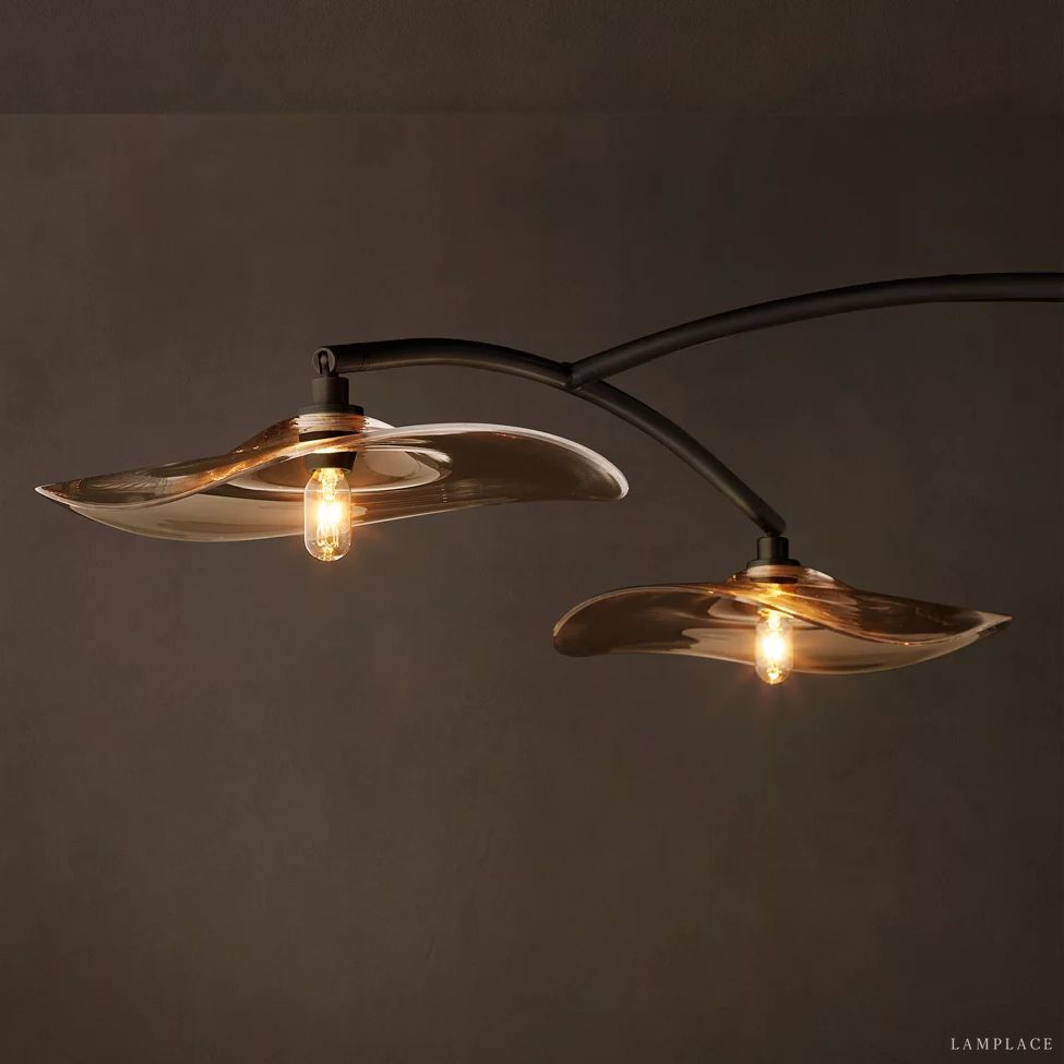 Lily Organic Form Flush Mount