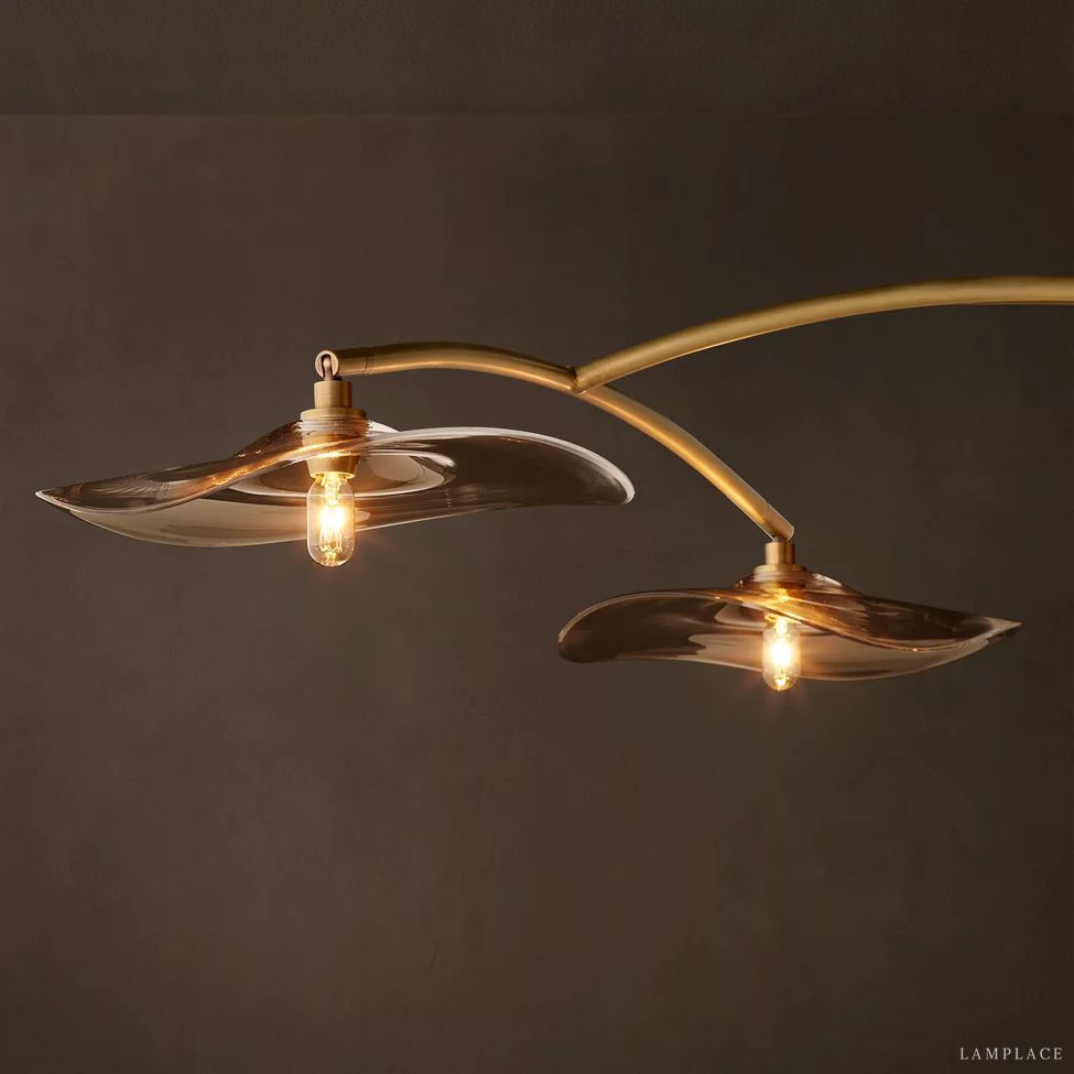 Lily Organic Form Flush Mount
