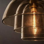 Blom Layered Glass Cloche Pendant Light