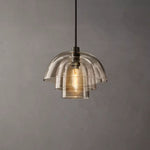 Blom Layered Glass Cloche Pendant Light