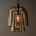 Blom Layered Glass Flute Pendant Light