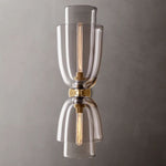 Blom Layered Glass Grand Flute Wall Sconce