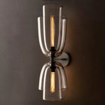 Blom Layered Glass Grand Flute Wall Sconce