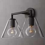 Utilitaire Funnel Shade Double Wall Sconce