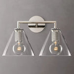 Utilitaire Funnel Shade Double Wall Sconce