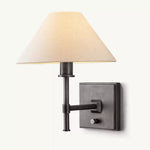 Keaton Linen Form Wall Sconce
