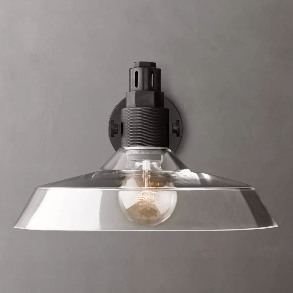 Collins Glass Shade Wall Sconce