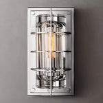Baxter Vertical Cage Outdoor Wall Sconce