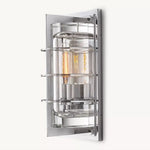 Baxter Vertical Cage Outdoor Wall Sconce