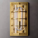 Baxter Vertical Cage Outdoor Wall Sconce