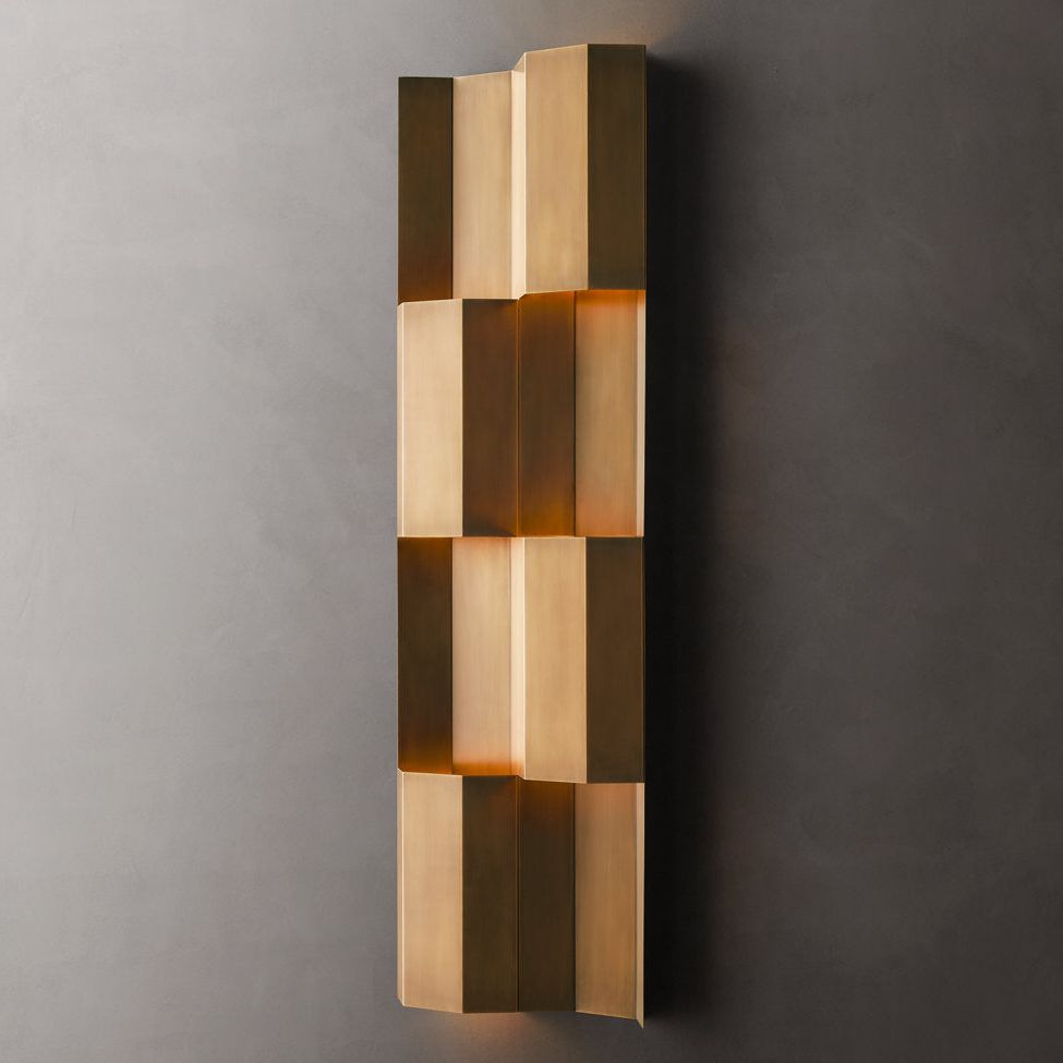 Everett Pattern Grid Wall Sconce