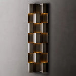 Everett Pattern Grid Wall Sconce