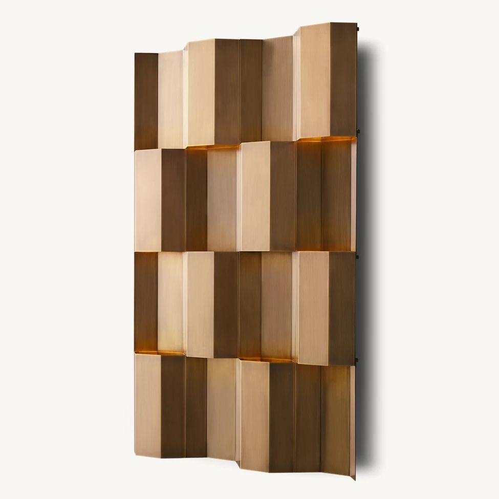 Everett Pattern Wide Wall Sconce