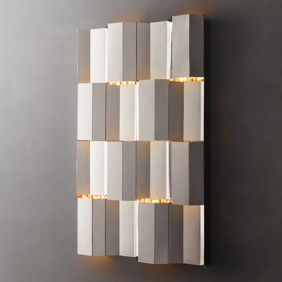 Everett Pattern Wide Wall Sconce