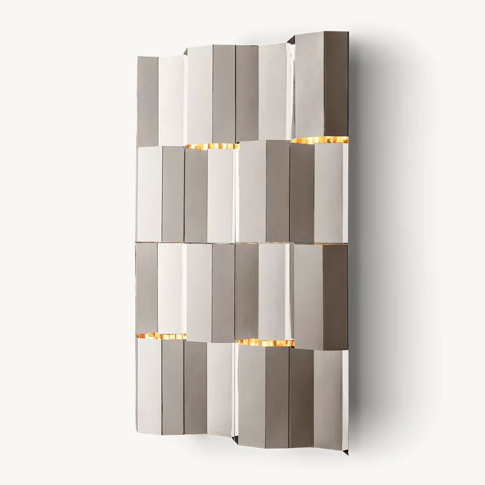 Everett Pattern Wide Wall Sconce