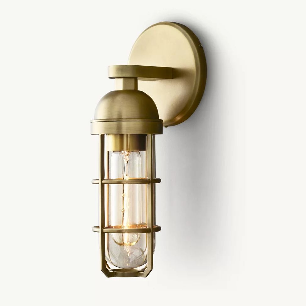 Baxter Vertical Cage Wall Sconce