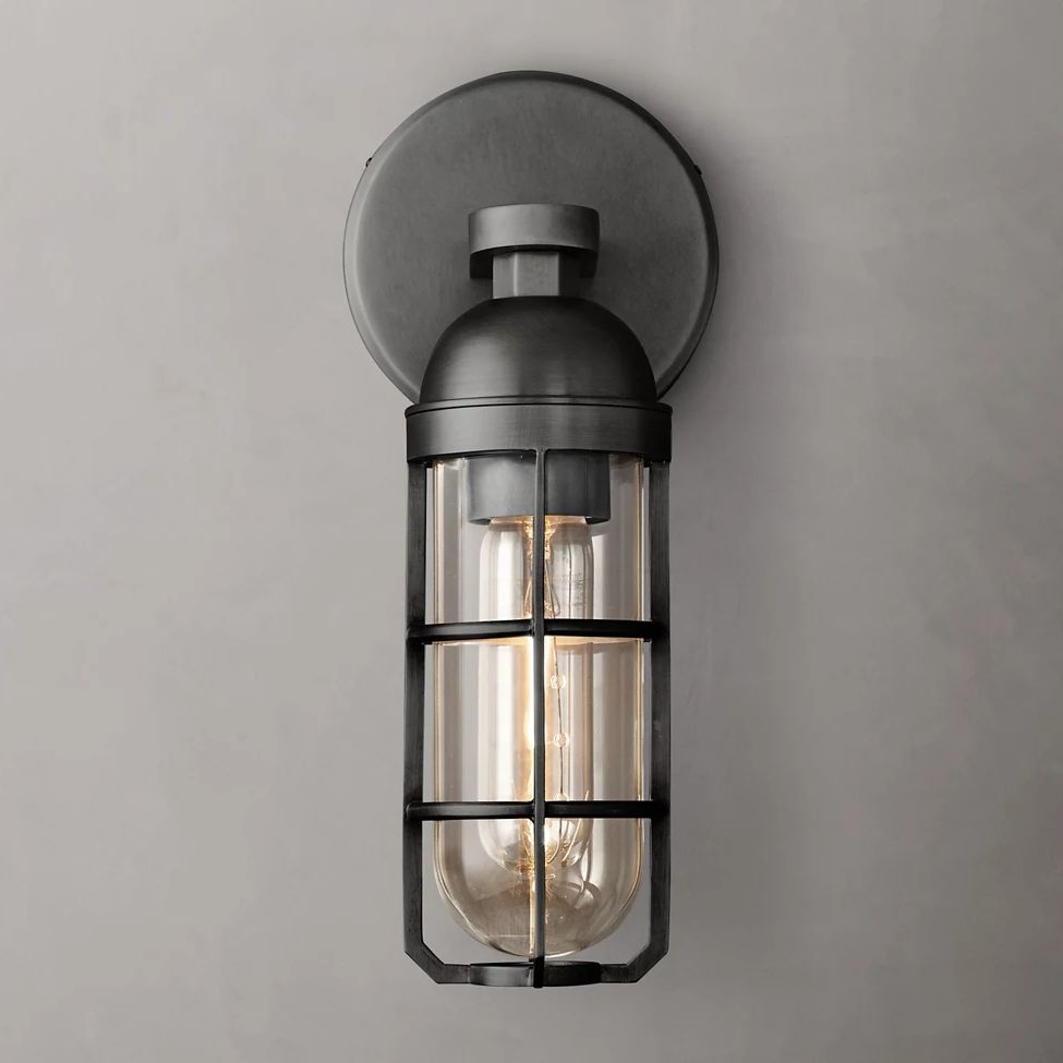 Baxter Vertical Cage Wall Sconce