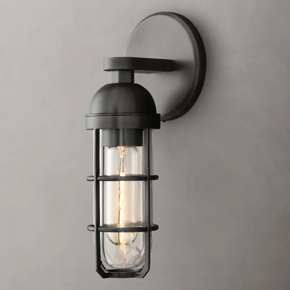 Baxter Vertical Cage Wall Sconce