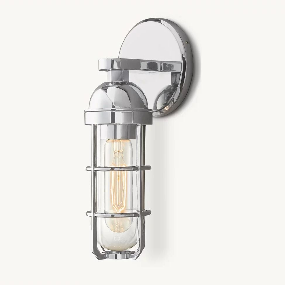 Baxter Vertical Cage Wall Sconce