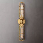 Baxter Vertical Cage Double Wall Sconce