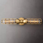 Baxter Vertical Cage Double Wall Sconce