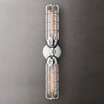 Baxter Vertical Cage Double Wall Sconce
