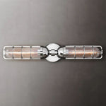 Baxter Vertical Cage Double Wall Sconce