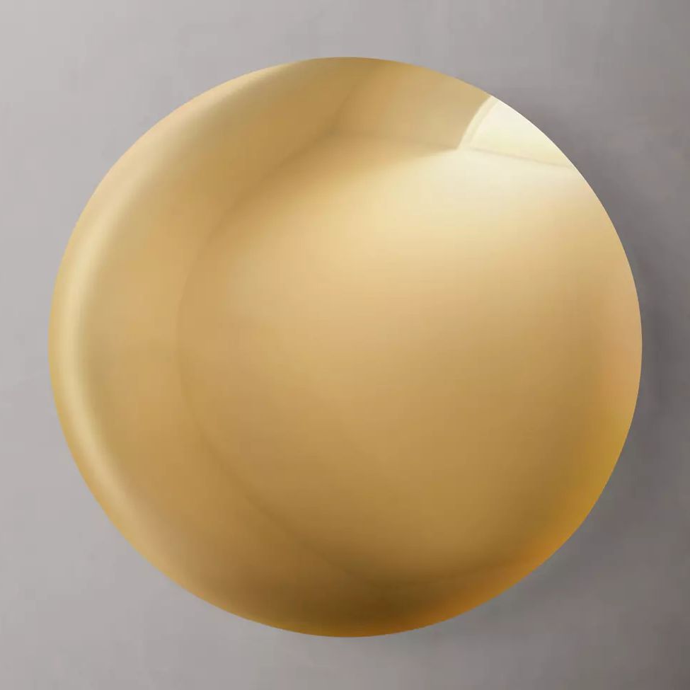 Lucera Minimal Dish Wall Sconce