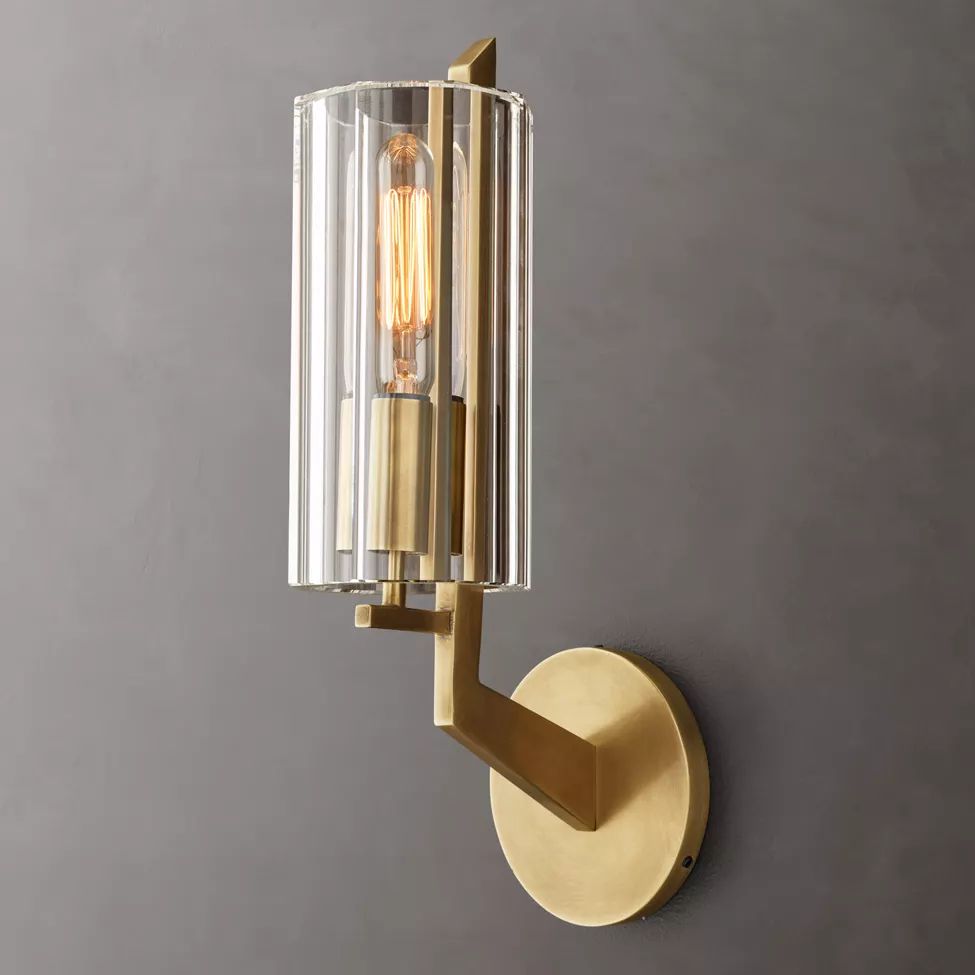 Velours Profile Crystal Wall Sconce