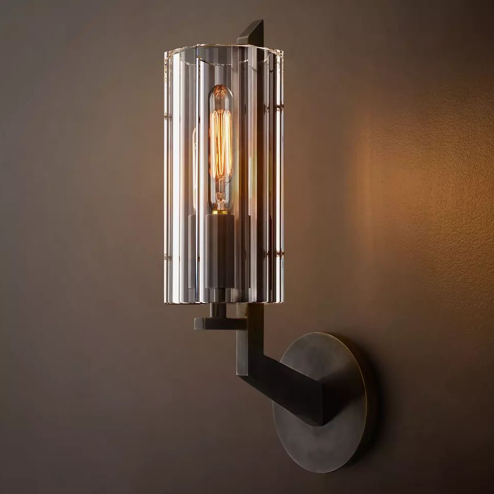 Velours Profile Crystal Wall Sconce