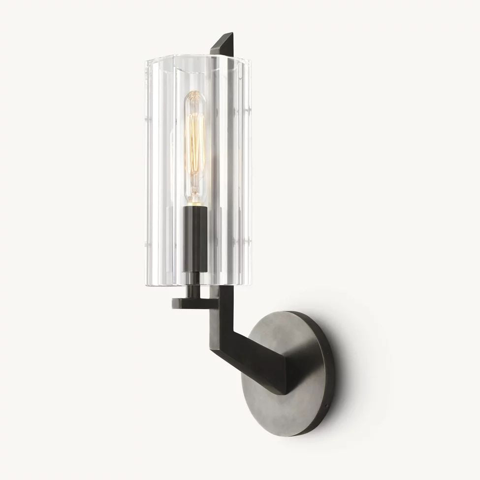 Velours Profile Crystal Wall Sconce