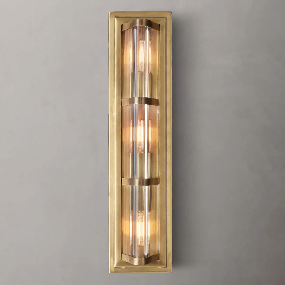 Ascendry Indicator Crystal Triple Wall Sconce