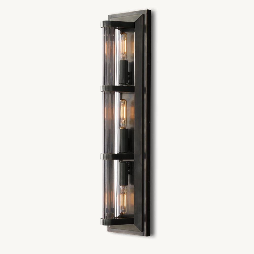 Ascendry Indicator Crystal Triple Wall Sconce