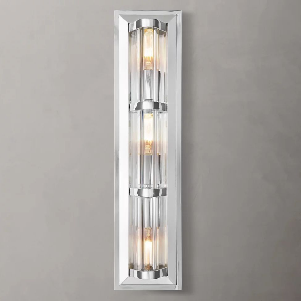 Ascendry Indicator Crystal Triple Wall Sconce