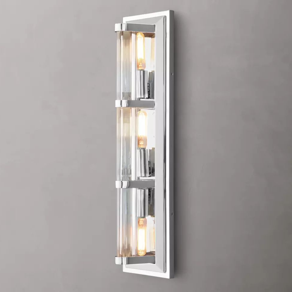 Ascendry Indicator Crystal Triple Wall Sconce