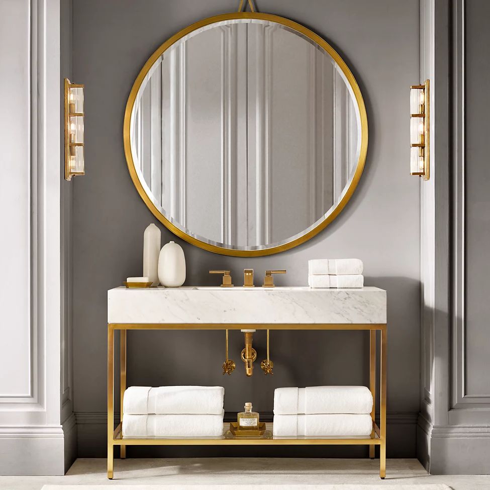 Ascendry Indicator Crystal Quad Wall Sconce