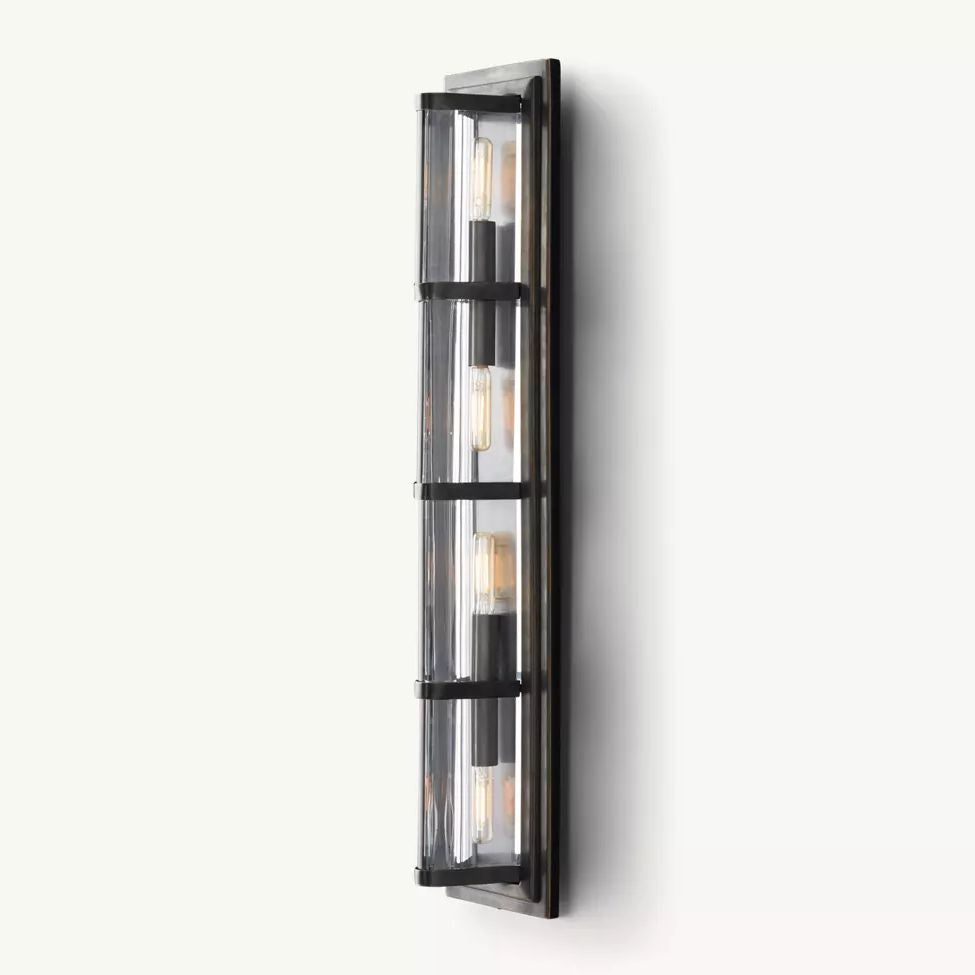 Ascendry Indicator Crystal Quad Wall Sconce