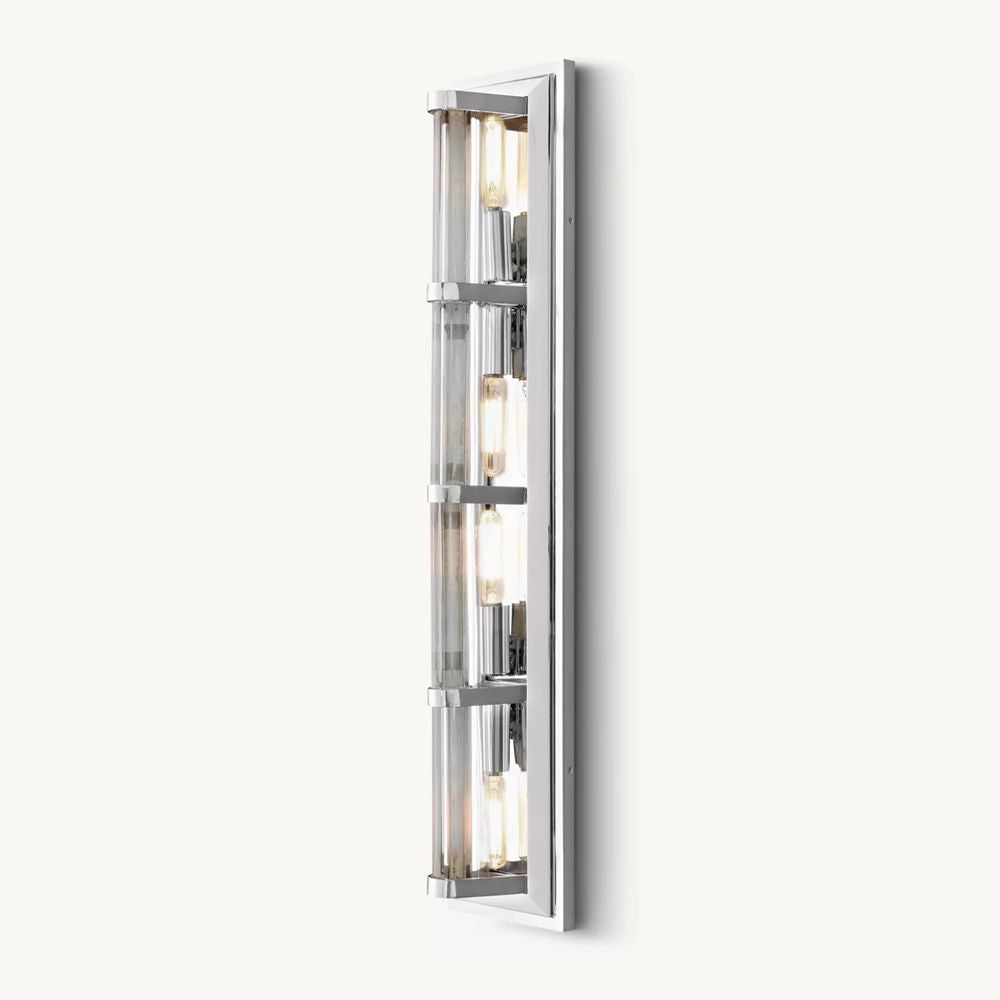 Ascendry Indicator Crystal Quad Wall Sconce
